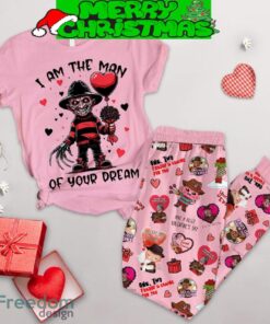 A Nightmare On Elm Street Valentine Fleece Pajamas Set All Over Print Christmas Gift A Nightmare On Elm Street Valentine Fleece Pajamas Set All Over Print Christmas Gift