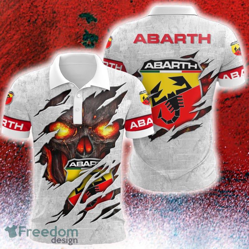 Abarth Car Skull Awakens Logo Golf Polo Shirt AOP image Abarth Car Skull Awakens Logo Golf Polo Shirt AOP - Abarth Car Skull Awakens Logo Golf Polo Shirt AOP