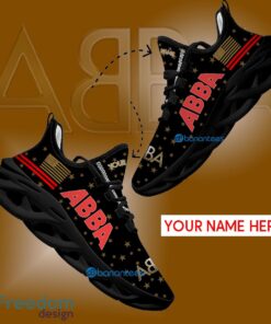 ABBA Band Running Sneaker Elegance Custom Name Gift Max Soul Shoes USA Flag Star New For Fans ABBA Band Running Sneaker Elegance Custom Name Gift Max Soul Shoes USA Flag Star New For Fans