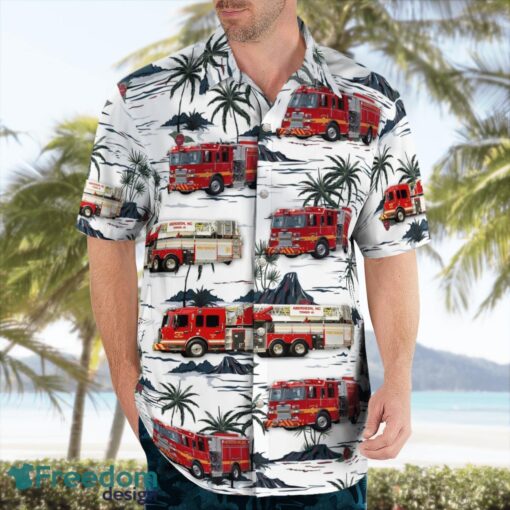 Aberdeen Fire & Rescue Department Beach Hawaiian Shirt Summer Gift Product Photo 3