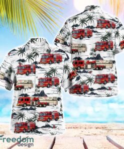 Aberdeen Fire & Rescue Department Beach Hawaiian Shirt Summer Gift