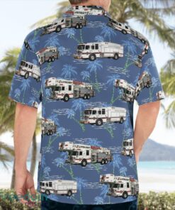 Abingdon Fire Company Harford County, Maryland Summer Hawaiian Shirt Product Photo 2