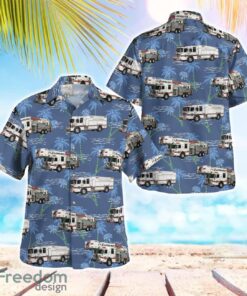 Abingdon Fire Company Harford County, Maryland Summer Hawaiian Shirt