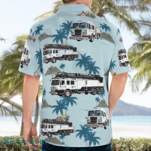 Abingdon Fire Company - MD 3D Summer Aloha Hawaiian Shirt Product Photo 2