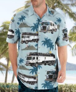 Abingdon Fire Company - MD 3D Summer Aloha Hawaiian Shirt Product Photo 3