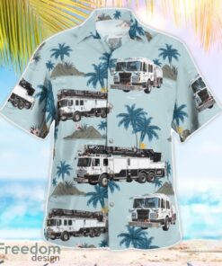 Abingdon Fire Company - MD 3D Summer Aloha Hawaiian Shirt Product Photo 4