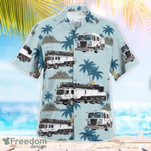 Abingdon Fire Company - MD 3D Summer Aloha Hawaiian Shirt Product Photo 4