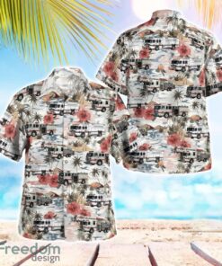 Abingdon, Virginia Fire Department Hawaiian Shirt Beach Summer Shirt