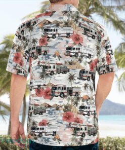 Abingdon, Virginia Fire Department Hawaiian Shirt Beach Summer Shirt Product Photo 4