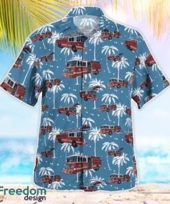 Abington Township, Pennsylvania, McKinley Fire Company Tropical 3D Hawaiian Shirt Gift For Summer Product Photo 2