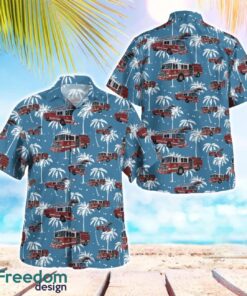 Abington Township, Pennsylvania, McKinley Fire Company Tropical 3D Hawaiian Shirt Gift For Summer