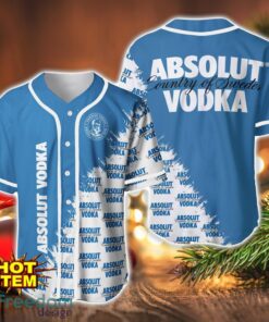 Absolut Vodka Logo Printed Baseball Jersey Shirt For Men And Women Product Photo 1