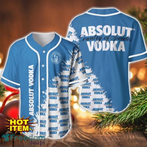 Absolut Vodka Logo Printed Baseball Jersey Shirt For Men And Women Product Photo 1