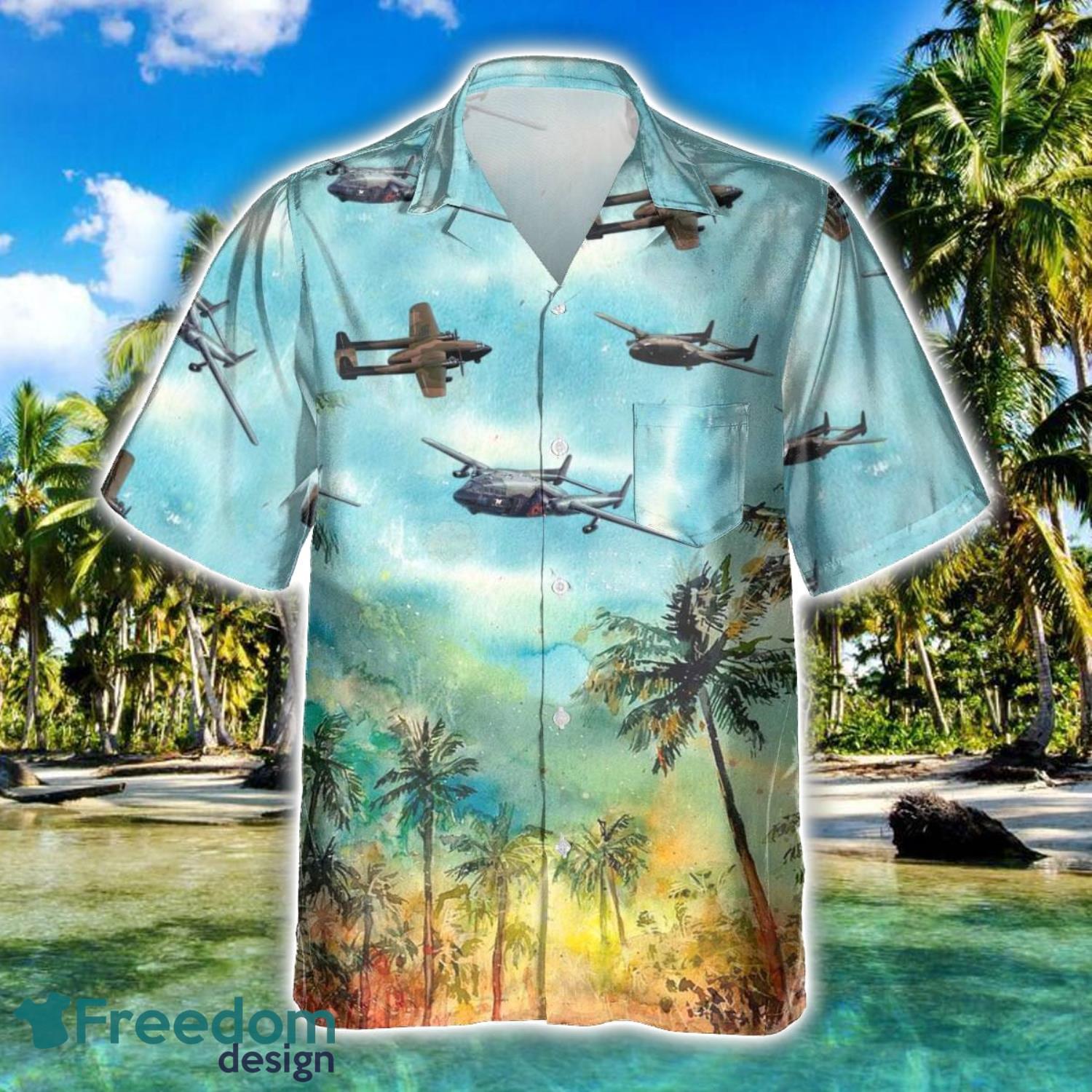 AC 119 Gunship AC119 Aircraft Summer Hawaiian Shirt Veteran Shirt For Men And Women image AC-119 Gunship AC119 Aircraft Summer Hawaiian Shirt Veteran Shirt For Men And Women Product Photo 1