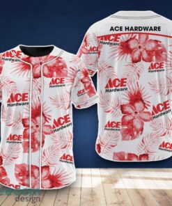 Ace Hardware Baseball Jersey Flower Pattern For Men Women