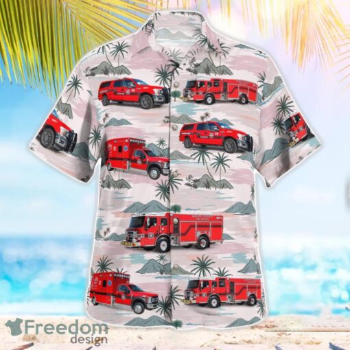 Adams County Fire Rescue 3D Hawaiian Shirt Product Photo 3