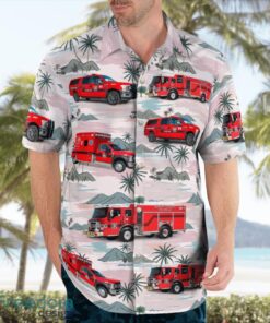 Adams County Fire Rescue 3D Hawaiian Shirt Product Photo 4