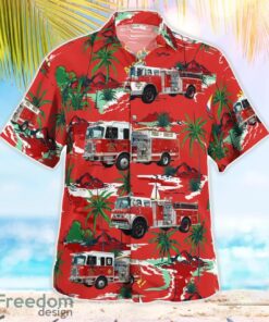 Adams County, Pennsylvania, Biglerville Hose & Truck Company Aloha Hawaiian Shirt Product Photo 3