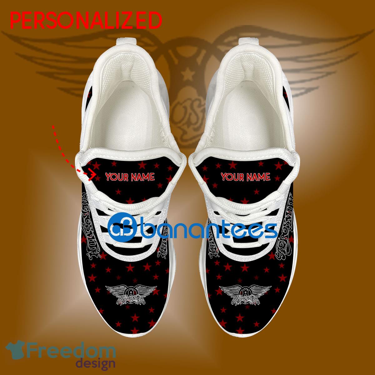 Aerosmith Band Chunky Sneaker Fresh Custom Name Gift Max Soul Shoes New For Fans image Aerosmith Band Chunky Sneaker Fresh Custom Name Gift Max Soul Shoes New For Fans - Aerosmith Band Running Shoes New Trending Personalized Photo 2