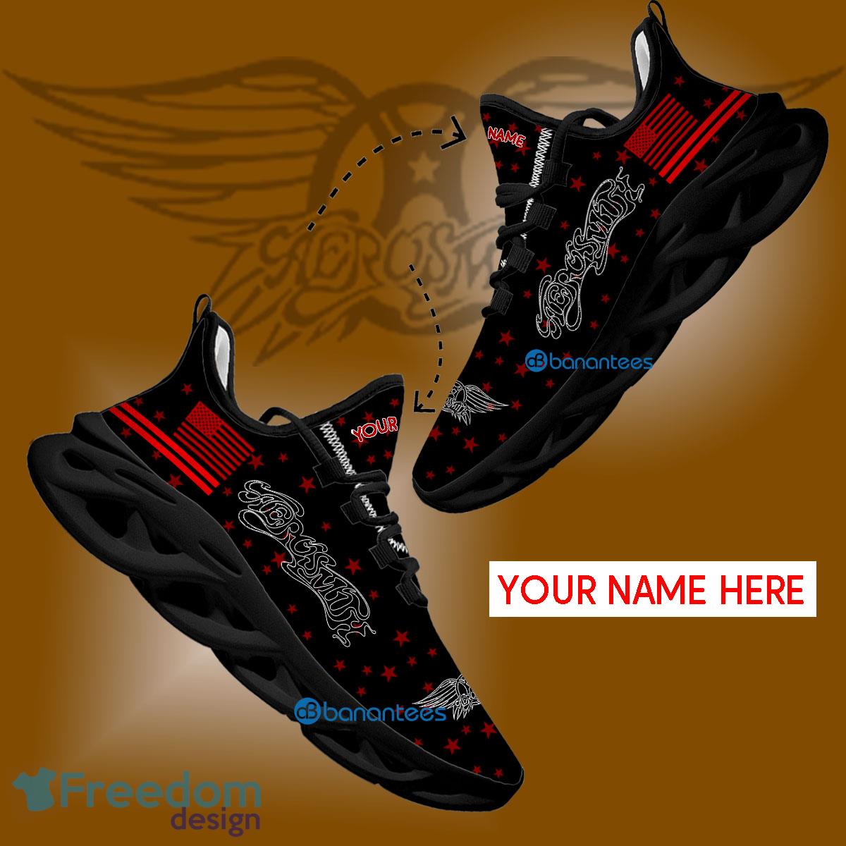 Aerosmith Band Chunky Sneaker Fresh Custom Name Gift Max Soul Shoes New For Fans image Aerosmith Band Chunky Sneaker Fresh Custom Name Gift Max Soul Shoes New For Fans - Aerosmith Band Running Shoes New Trending Personalized Photo 1