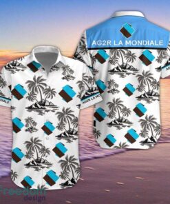 AG2R La Mondiale Hawaiian Shirt And Shorts Beach Lover Gift Hawaii Shirt For Men And Women