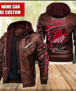 AGCO Allis 2D Leather Jacket For Men Custom Name Special Gift Ideas Product Photo 2