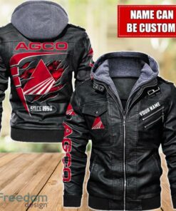 AGCO Allis 2D Leather Jacket For Men Custom Name Special Gift Ideas