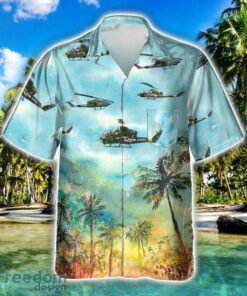 AH-1J SeaCobra AH1J Aircraft Summer Hawaiian Shirt Veteran Shirt For Men And Women