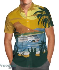 AIDA Cruises AIDAmira Summer Hawaiian Shirt Product Photo 2