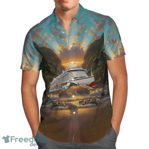 AIDA Cruises Summer 3D Hawaiian Shirt Beach Shirt Product Photo 2