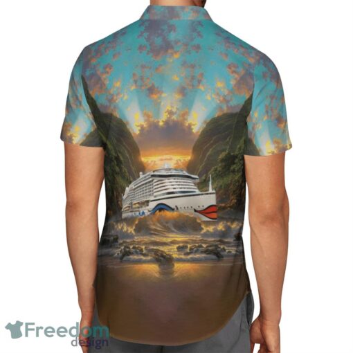 AIDA Cruises Summer 3D Hawaiian Shirt Beach Shirt Product Photo 3