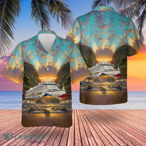 AIDA Cruises Summer 3D Hawaiian Shirt Beach Shirt Product Photo 1