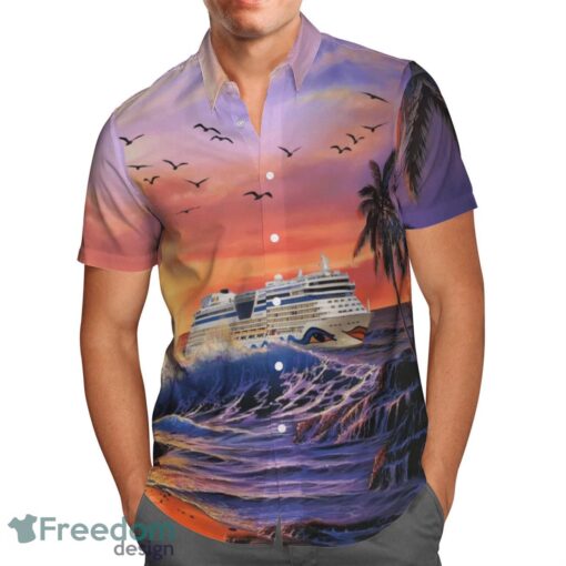 AIDA Cruises Summer Hawaiian Shirt Product Photo 2