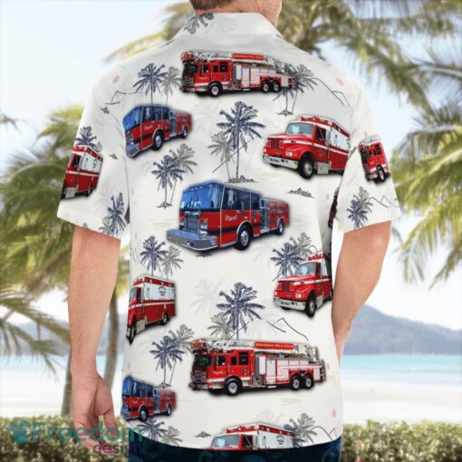 Alabama Birmingham Fire and Rescue Service Department Hawaiian Shirt Beach Shirt Summer Holiday Gift Product Photo 4