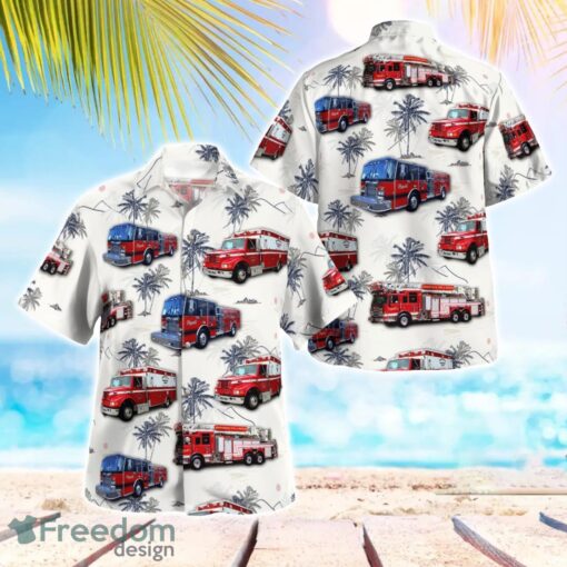 Alabama Birmingham Fire and Rescue Service Department Hawaiian Shirt Beach Shirt Summer Holiday Gift Product Photo 1