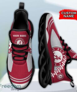 Alabama Crimson Tide NCAA Max Soul Shoes Big Logo And Custom Name Sneakers For Men Women Product Photo 3