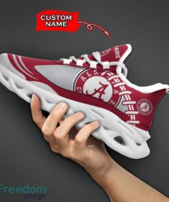 Alabama Crimson Tide NCAA Max Soul Shoes Big Logo And Custom Name Sneakers For Men Women Product Photo 5