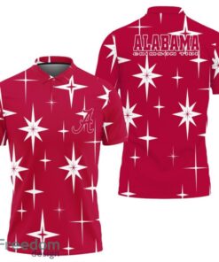 Alabama Crimson Tide Sparkle Pattern Polo Shirt