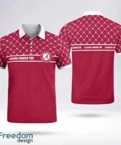 Alabama Crimson Tide Team Logo Polo Shirt New For Men Women Fans Alabama Crimson Tide Team Logo Polo Shirt New For Men Women Fans
