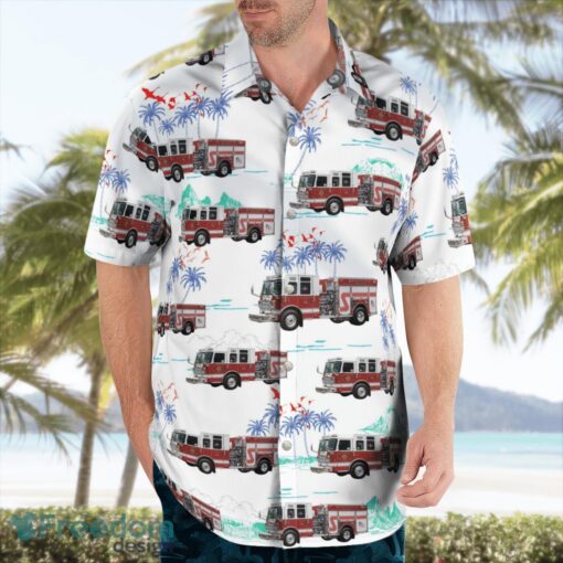 Alabama Huntsville Fire and Rescue Hawaiian Shirt Beach Shirt Summer Holiday Gift Product Photo 3