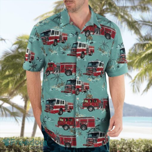 Alabama, Mobile Fire-Rescue Hawaiian Shirt Beach Shirt Summer Holiday Gift Product Photo 3