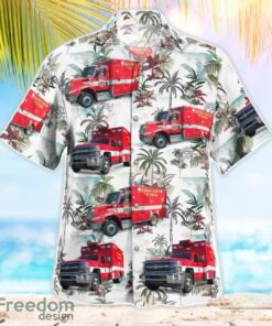 Alachua County Fire Rescue, Florida 3D Hawaiian Shirt Product Photo 3