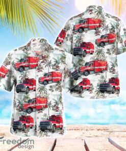 Alachua County Fire Rescue, Florida 3D Hawaiian Shirt