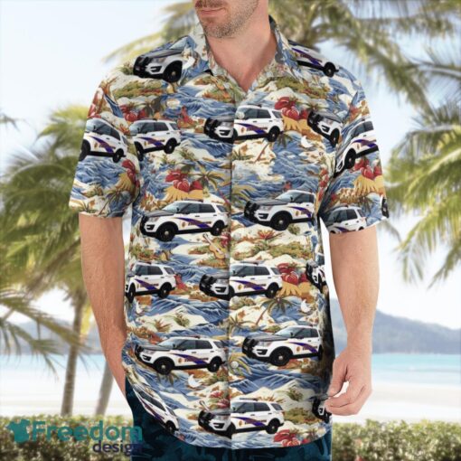 Alaska State Troopers Ford Police Interceptor Utility Hawaiian Shirt Gift For Summer Vacation Product Photo 3