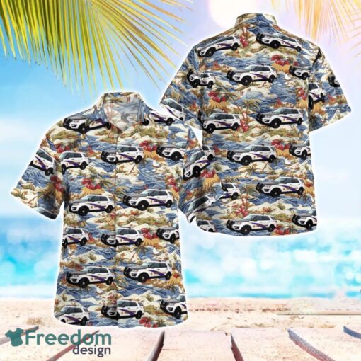 Alaska State Troopers Ford Police Interceptor Utility Hawaiian Shirt Gift For Summer Vacation Product Photo 1