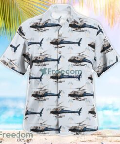 Alaska State Troopers Helicopter Hawaiian Shirt Beach Summer Shirt Product Photo 2