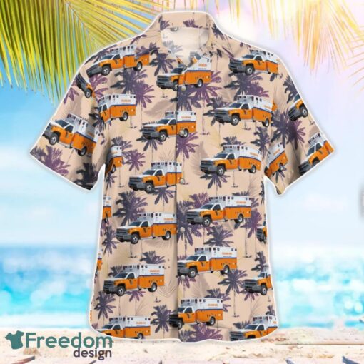 Albany County, New York, Colonie EMS Hawaiian Shirt Summer Beach Gift Product Photo 3