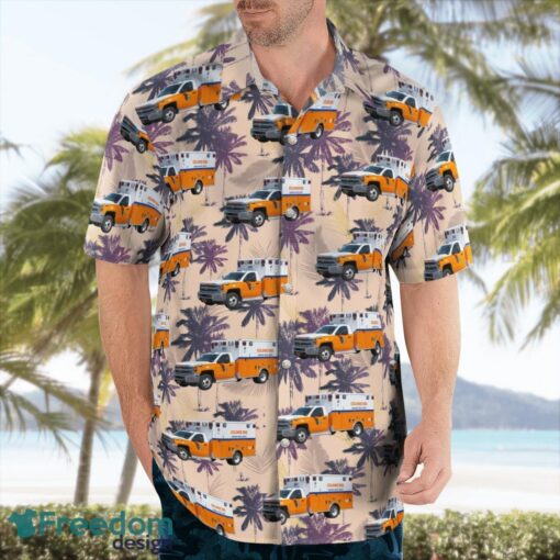 Albany County, New York, Colonie EMS Hawaiian Shirt Summer Beach Gift Product Photo 4