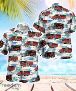 Albion, Maine, Albion Fire-Rescue Hawaiian Shirt Summer Beach Gift