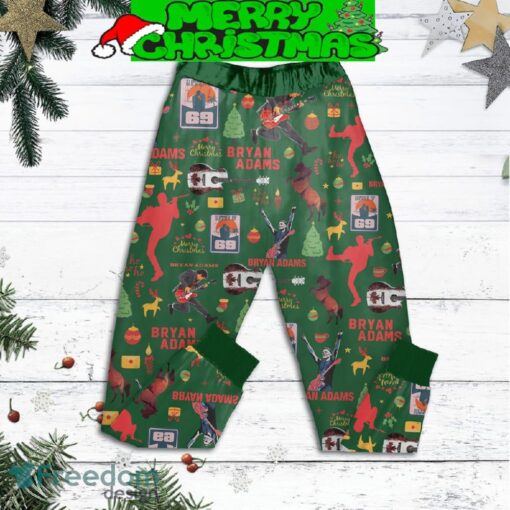 All I Want For Christmas Is Bryan Adams Ho Ho Ho Merry Christmas Fleece Pajamas Set For Christmas - All I Want For Christmas Is Bryan Adams Ho Ho Ho Merry Christmas Fleece Pajamas Set-2